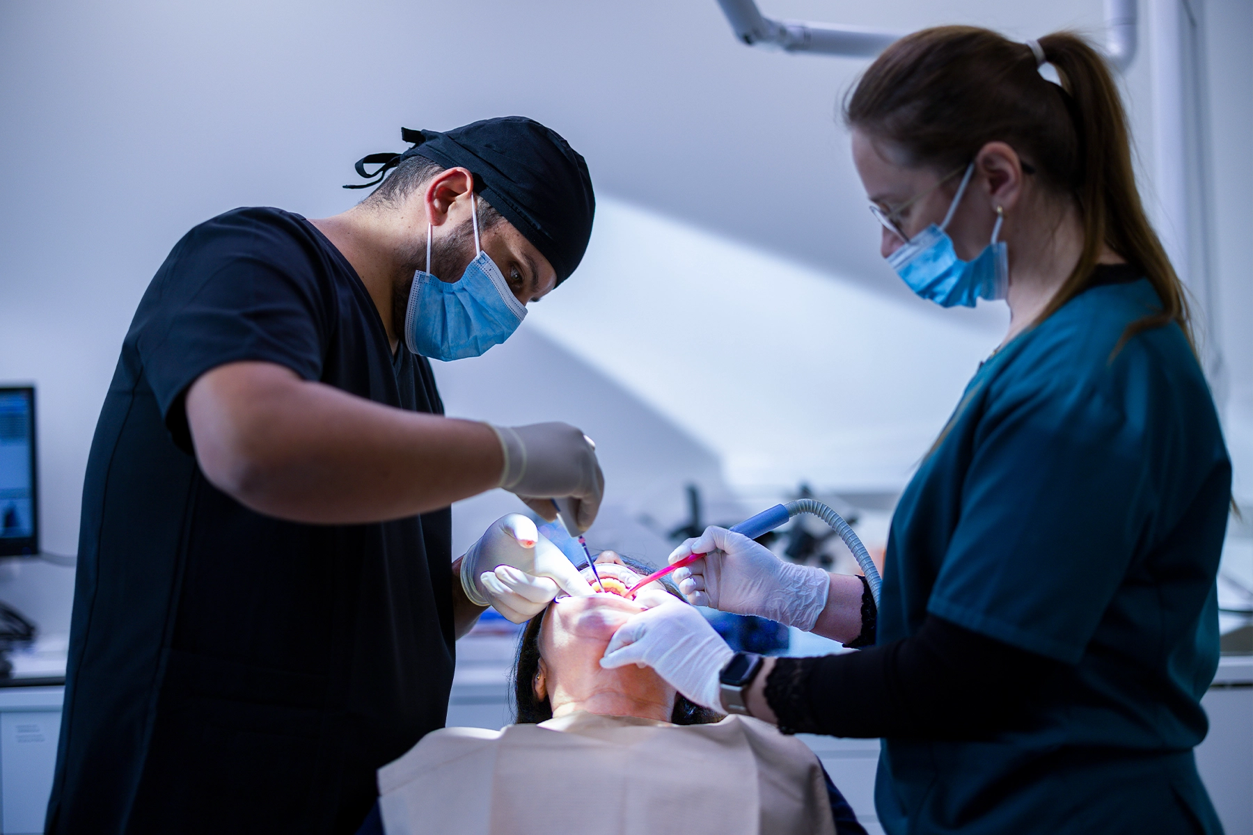 Full mouth rehabilitation before