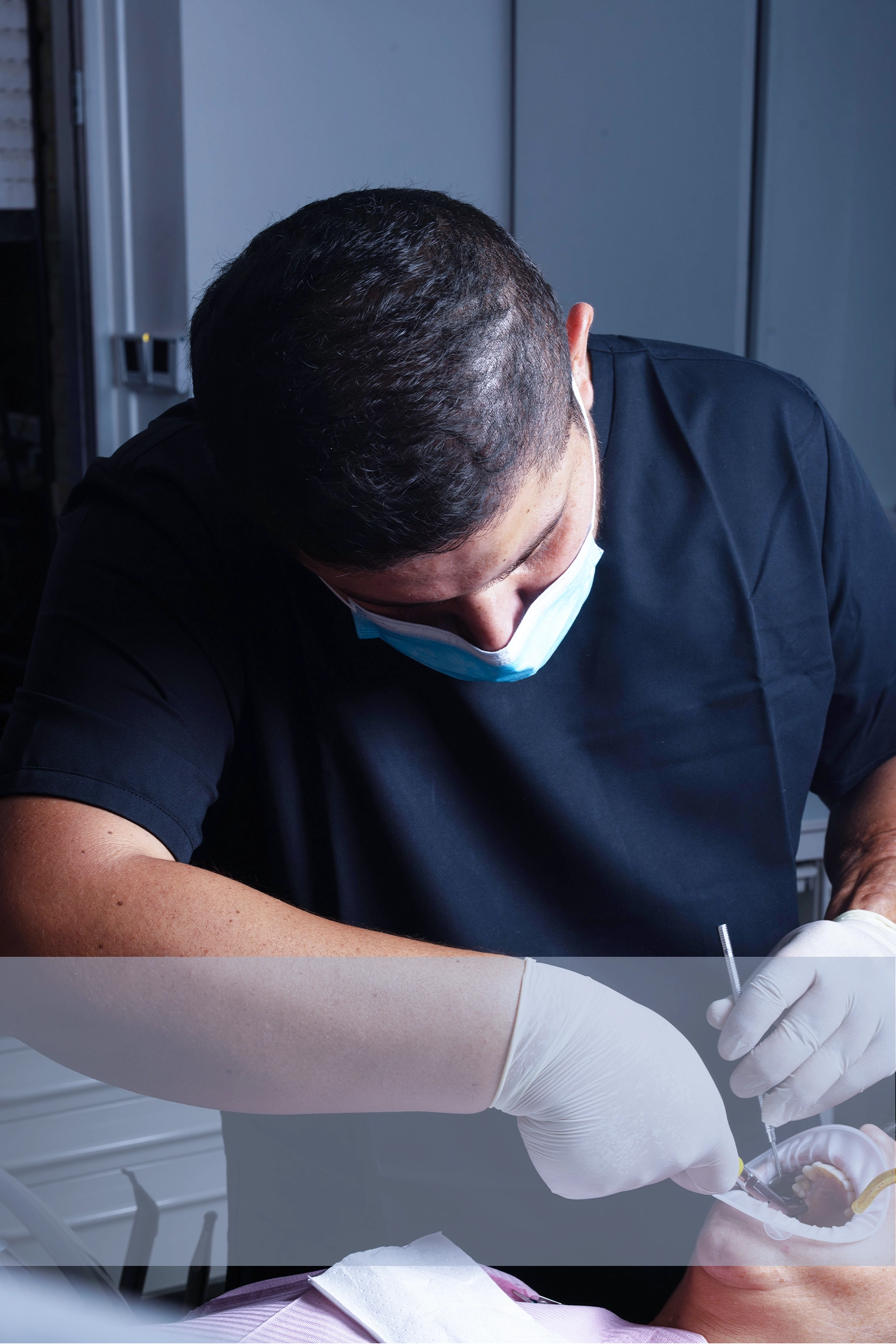 Full mouth rehabilitation after